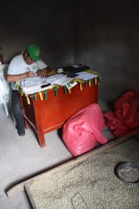 Purchase of green coffee